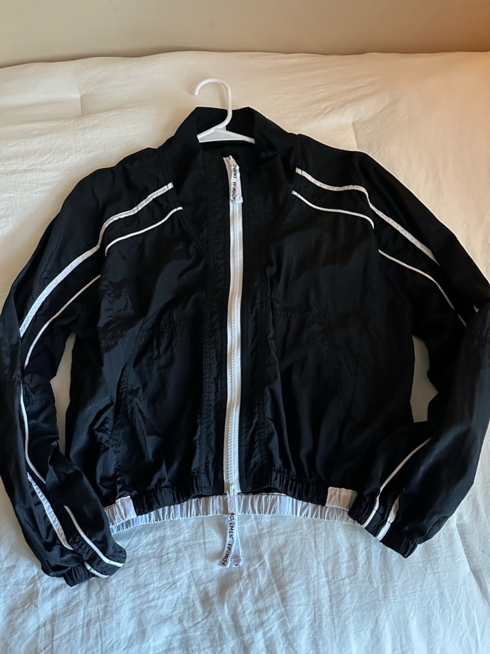 Black Women's FP Movement Windbreaker Jacket
